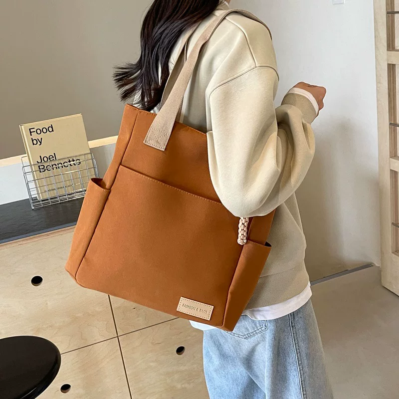 Capacious shoulder bag, Japanese travel bag