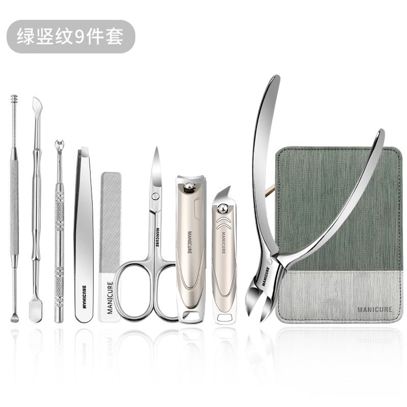 Regalos de venta directa de cortador de uñas conjunto de aleación de zinc alicates de uñas herramientas de manicura herramientas de manicura caseras