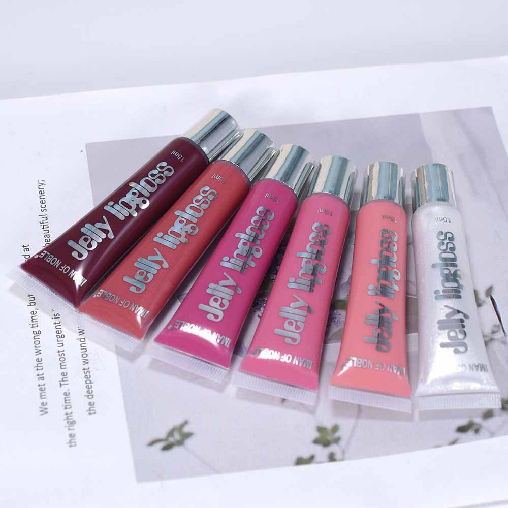 L421新款IMAN OF NOBLE软管滋润唇彩jelly lipgloss15ML外贸跨境