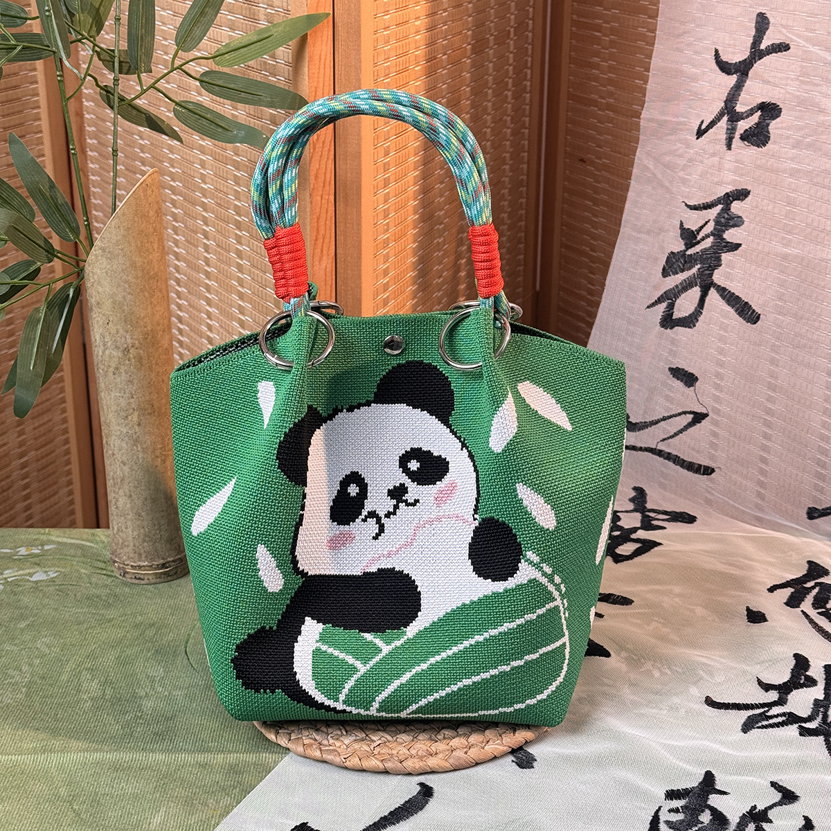 HKB9304 Panda verde de arroz