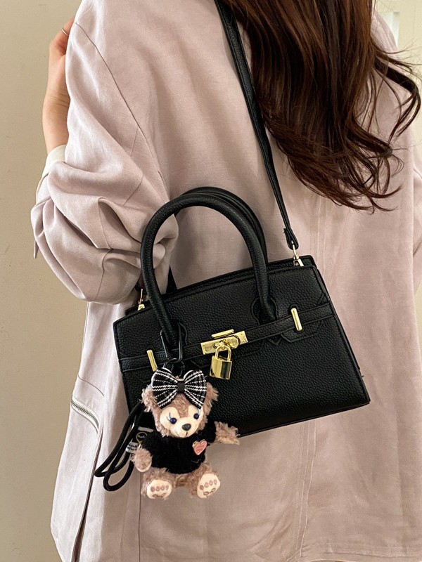 Bolso para mujeres 2026 nuevo estilo de alto nivel lichi estampado bolso de platino portátil de alto nivel de moda versátil bolso de hombro inclinado