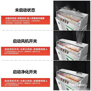 Smokeless Stall Barbecue Cart All-In-One Purifier Commercial Oil Fume Barbecue Commercial Barbecue Stove Mobile