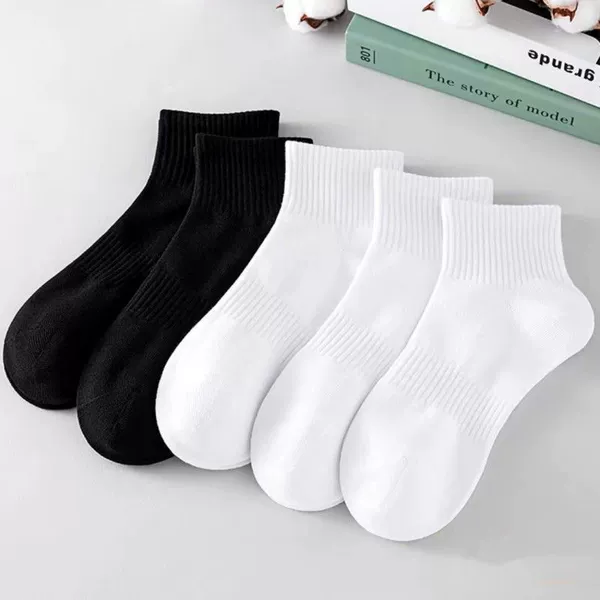 Men's waistband socks-black