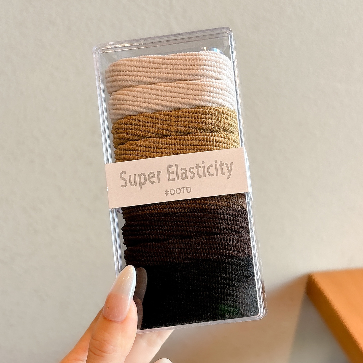 Coleteros de Alta Elasticidad, Estilo 2025, Bandas Elásticas para Mujer para Atar el Cabello, Coleteros Duraderos que No Tiraman del Cabello, Accesorios para el Cabello con Diadema.