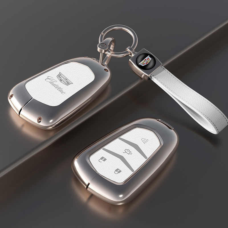 Suitable for Cadillac key cover XT6 XT5 CT5 car XT4 buckle CT6 high-end ATSL package XTS metal shell Suitable for Cadillac key cover XT6 XT5 CT5 car XT4 buckle CT6 high-end ATSL package XTS metal shell