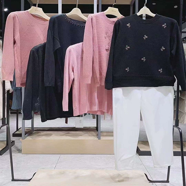 Butterfly 2023 мама кашемировый свитер осень-зима новый сплошной цвет трикотаж бренд скидка оптом из первых рук женской одежды