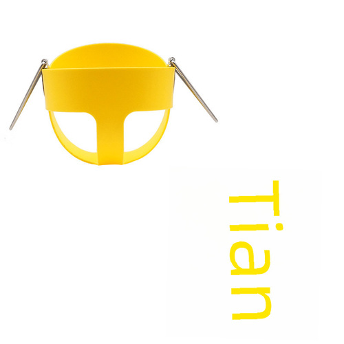 201 Stainless Steel EVA Full Bucket Swing Set Children's Autumn Swing Accessories Baby Indoor and Outdoor Toys Outdoor Courtyard Hanging Basket