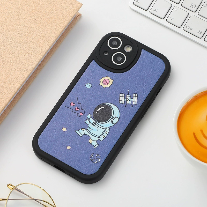 Apple, совместимый астронавтская овчина, чехол для телефона, мультяшный iPhone 11, айфон, 12промакс, большие глаза