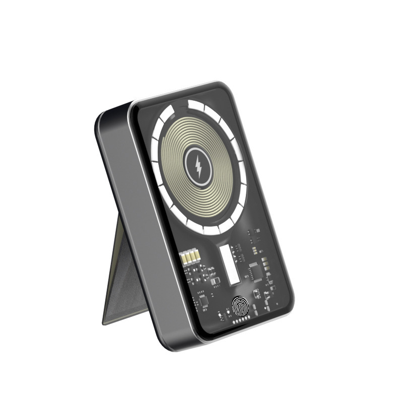 P3-10000 mAh fresco negro (con soporte)