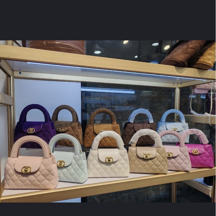 Diy2026 New Style Small Chanel-Style Kelly Bag Chain Bag Mini Versatile Handbag Retro Shoulder Crossbody Bag