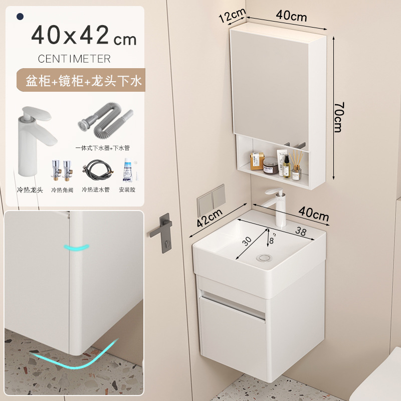 Arco de abeja 4042 cabinet colgante + grifo + espejo cabinet