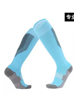 厚手の長い筒のタオルの底のボールの靴下の男女の滑り止めのサッカーの靴下の子供の膝のボールの靴下の成人のサッカーのスポーツのストッキング|undefined