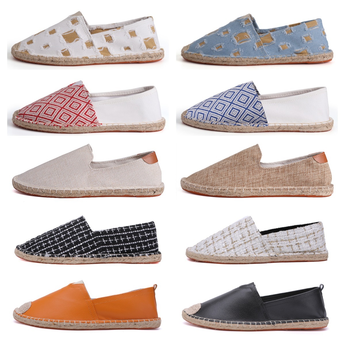 New factory direct sales fashion casual espadrilles for men and…