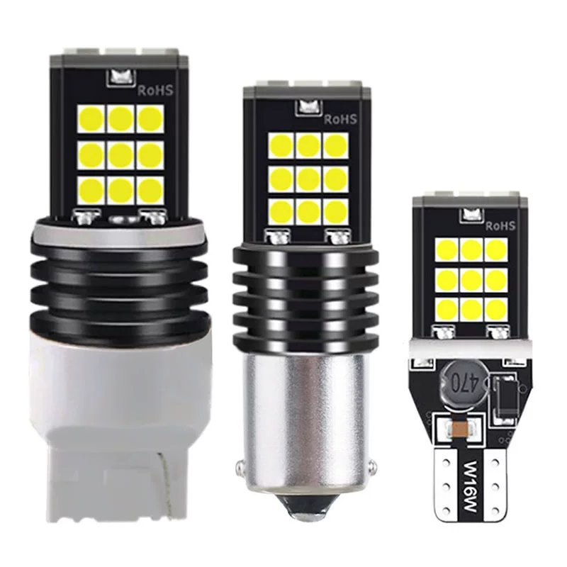 Автомобильный указатель LED для включения заднего хода/стопа 1156 7440 T15 3030 24SMD поворотник