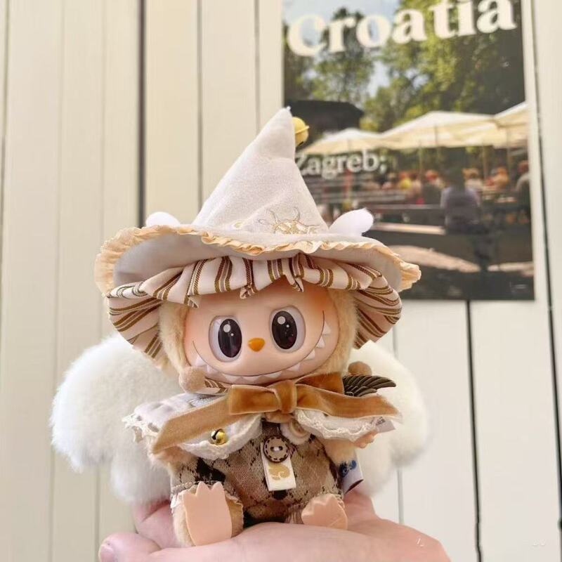 Labubu Doll Clothes Magic Association 10Cm17Cm Doll Clothes Magician Cotton Doll Dress up and Change Clothes