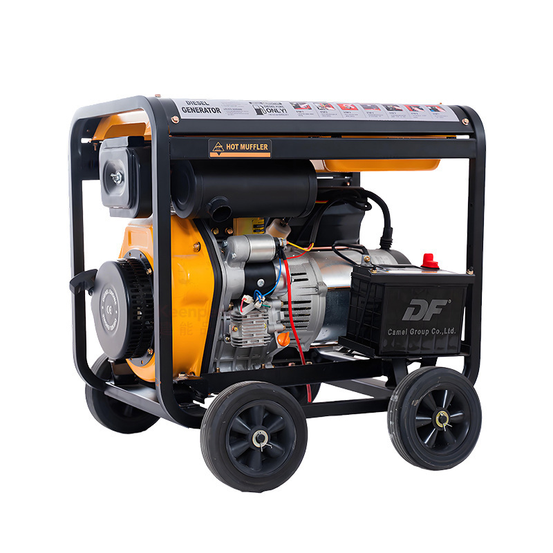 オープンフレーム型ディーゼル発電機セットメーカー DG6500E 発電機 640 800 1000 KW 380V|undefined