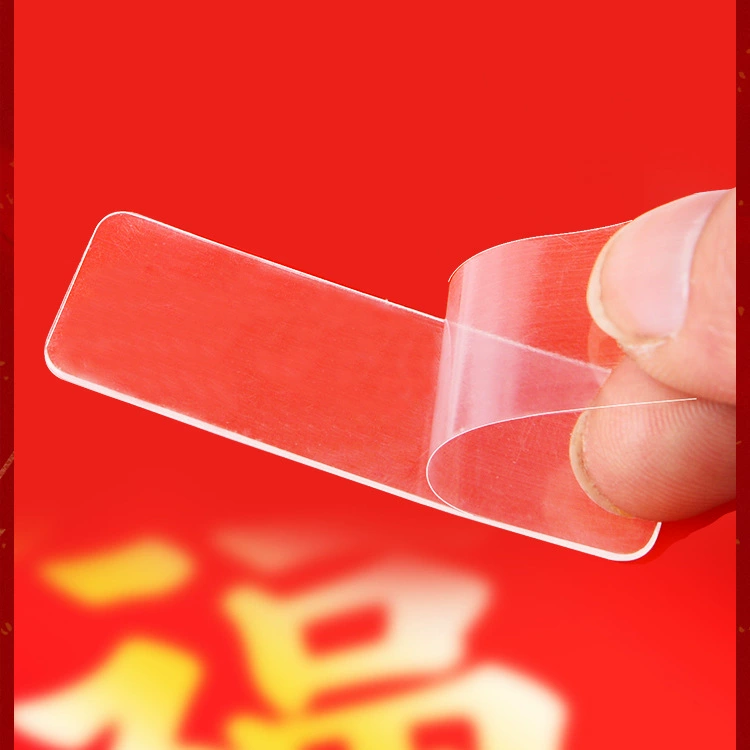 Transparent double‑sided adhesive stickers, no‑trace removable, boxed set