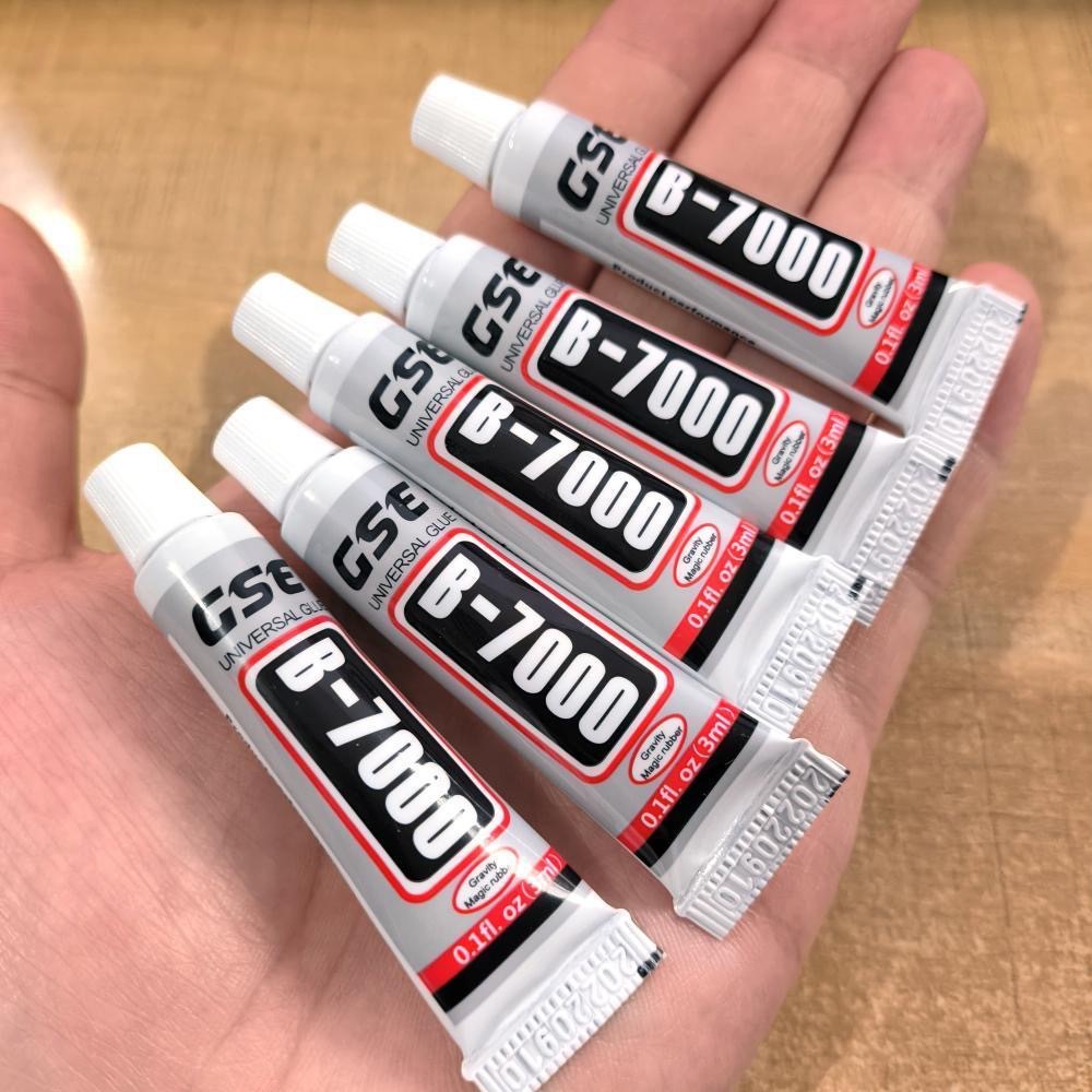 Suministro directo de fábrica B7000 pegamento hecho a mano 3ml DIY material hecho a mano pegamento accesorios de la cáscara del teléfono móvil al por mayor