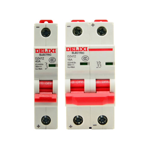 Delixi DC small circuit breaker DZ47Z circuit breaker 1P/2P/4P DC125V/250V 6A/32A/63A