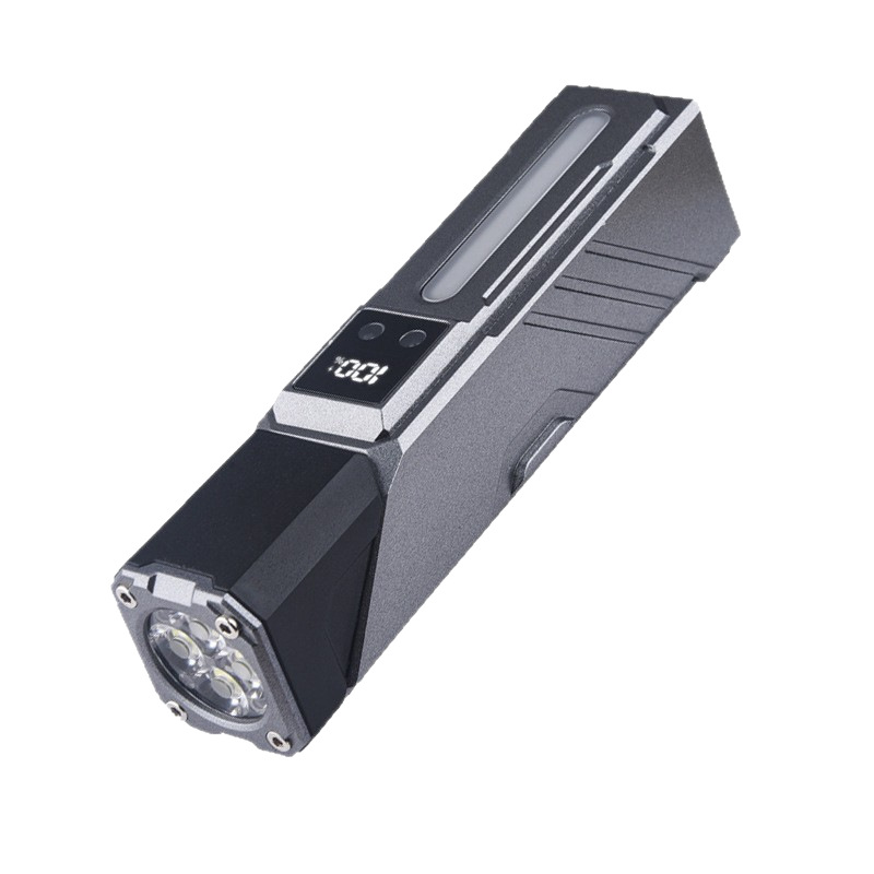 Nueva mini linterna de esquina de luz brillante, luz de atmósfera colorida, pantalla digital magnética multifuncional, larga duración