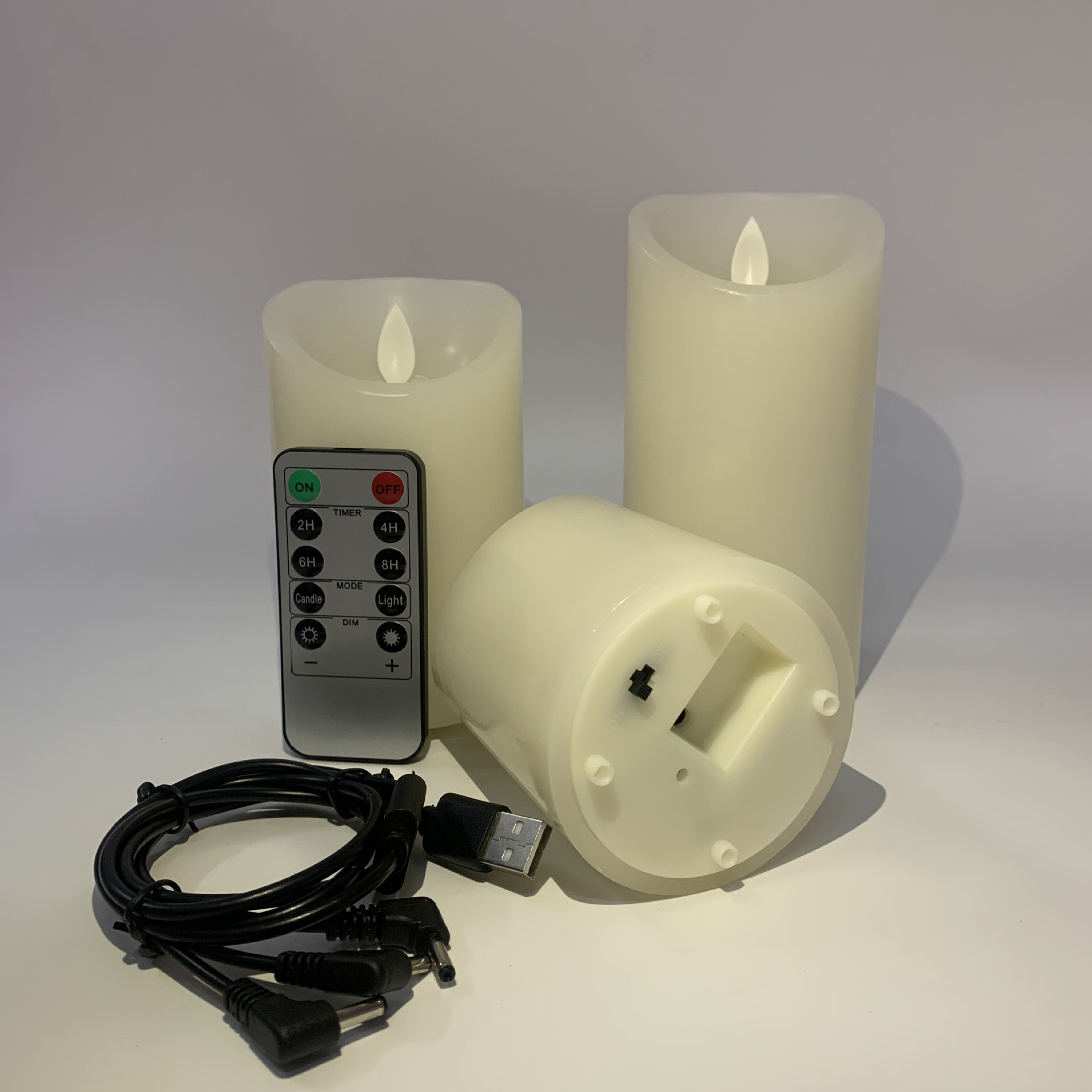 LED de carga electrónica luz vela control remoto timing casa propuesta decoración la boda