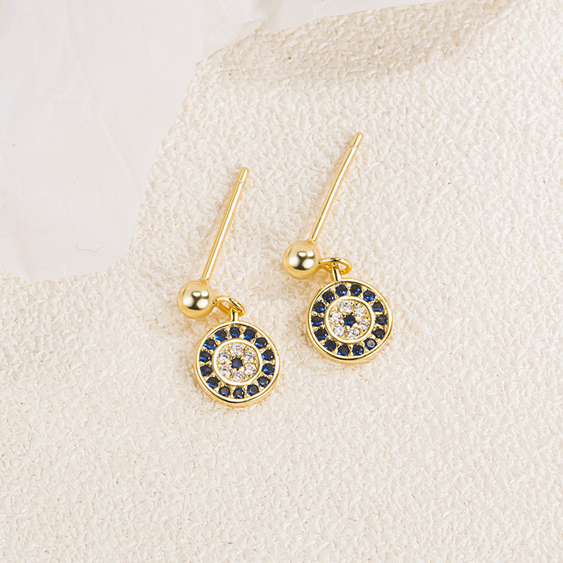 1g Weight 925 Sterling Silver Ear Needle Material Drop Earrings Classification 1 Pair 925 Sterling Silver 925 Sterling Silver Earrings Geometric Drop Earrings