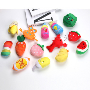 Dog Toy bite-resistant sounding pet plush toy pet dog supplies Teddy puppy molar training