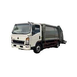 出口3吨 4吨 6立方重汽豪沃压缩式垃圾车 市政环卫垃圾车价格图片