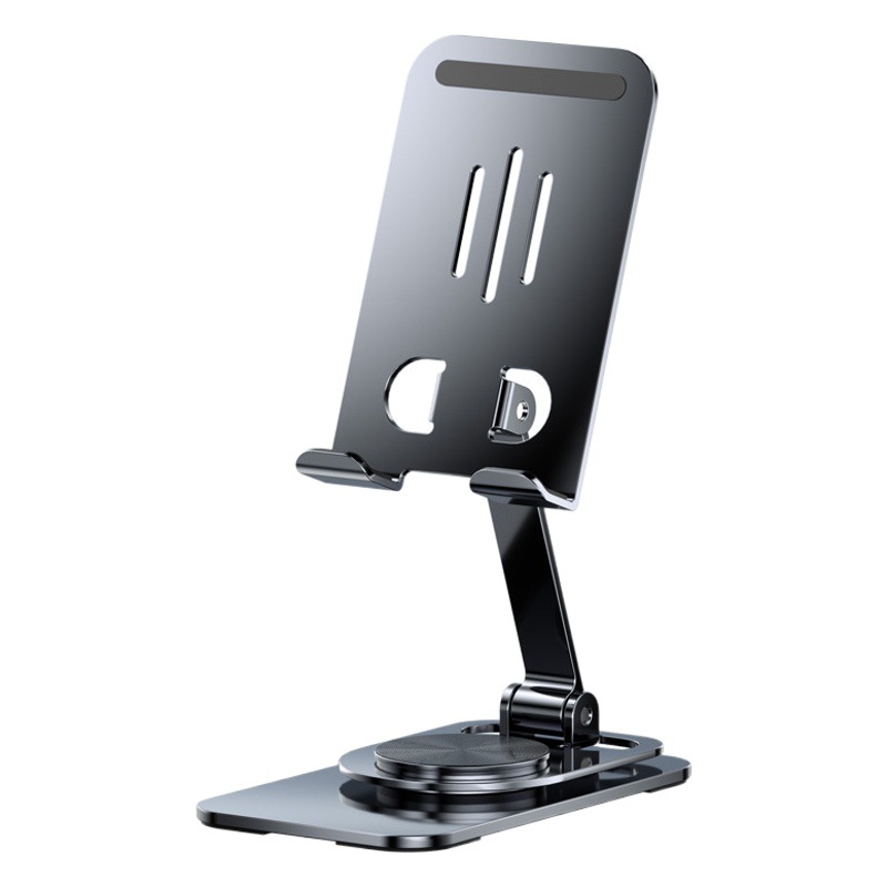 Aleación de aluminio de metal giratorio soporte de teléfono móvil plegable soporte de teléfono móvil de escritorio portátil perezoso soporte de tableta PAD