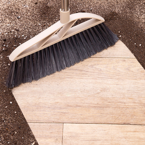 Broom and dustpan set household broom combination sweeping broom artifact does not stick to hair single bathroom wiper