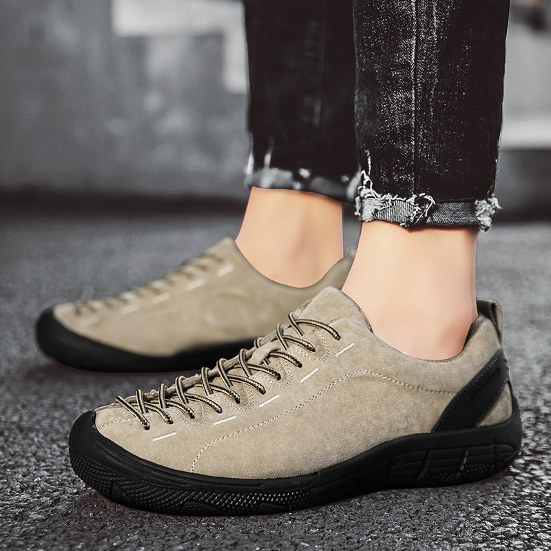 Cross-Border Large Size 4647 Men's Outdoor Casual Sports Shoes Hiking Shoes Hiking Shoes Wear-Resistant Lightweight Men's Shoes