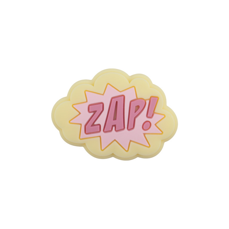 Nuevos suministros de bebé de silicona lindo explosión mordedor cuentas DIY bebé molar pezón anti-caída cadena Accesorios