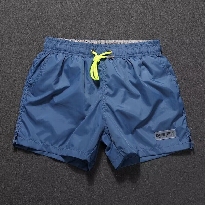 2026 Men's Casual Shorts, Pure Color, Simple, Neutral, Couple Style, Waterproof Beach Shorts, Quick-Drying Water Shorts for Men