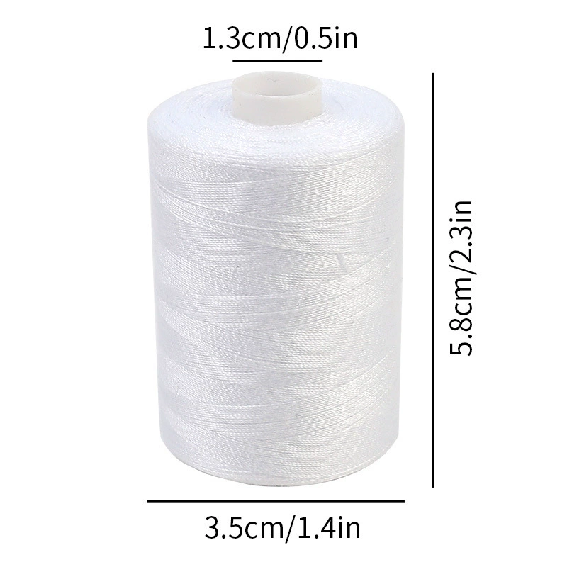 402 sewing thread 1000 yards high speed polyester thread rainbow thread combination household sewing thread hand sewing small thread