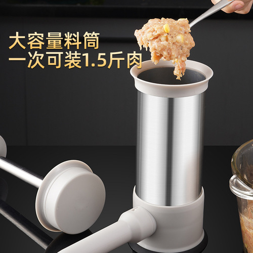 Automatic sausage filling machine, home use manual sausage filling machine, meat sausage casing making tool, sausage filling magic tool