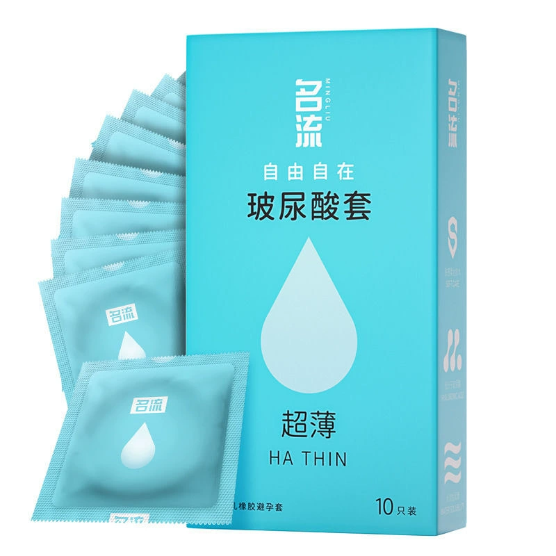 Преемственная серия презервативов Hyaluronic acid 003 ультраточные упругие увлажняющие Дюодуо частицы презервативы ультраточные оптом