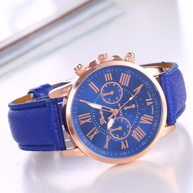 Fashion Solid Color Buckle Quartz Women's Watches display picture 1