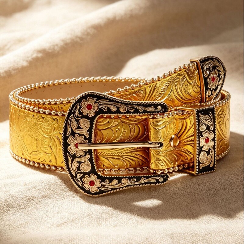European and American New Style Western-Style Belt, Vintage Embossed Personality Belt, Cross-Border Women's Denim Outfit Decorative Belt European and American New Style Western-Style Belt, Vintage Embossed Personality Belt, Cross-Border Women's Denim Outfit Decorative Belt
