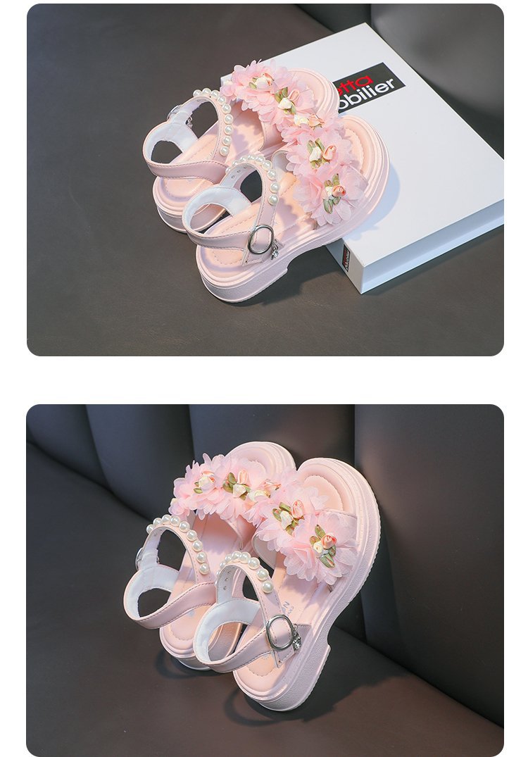Mädchen Prinzessin Sandalen Mit Weicher Sohle Für Den Sommer_voghion.com