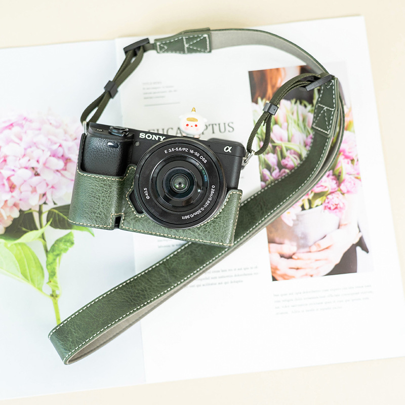 A6400 보호 케이스 A6700 카메라 가방 A7C2 가죽 케이스 A7C 2 세대베이스 백 A7M4A7R5 액세서리