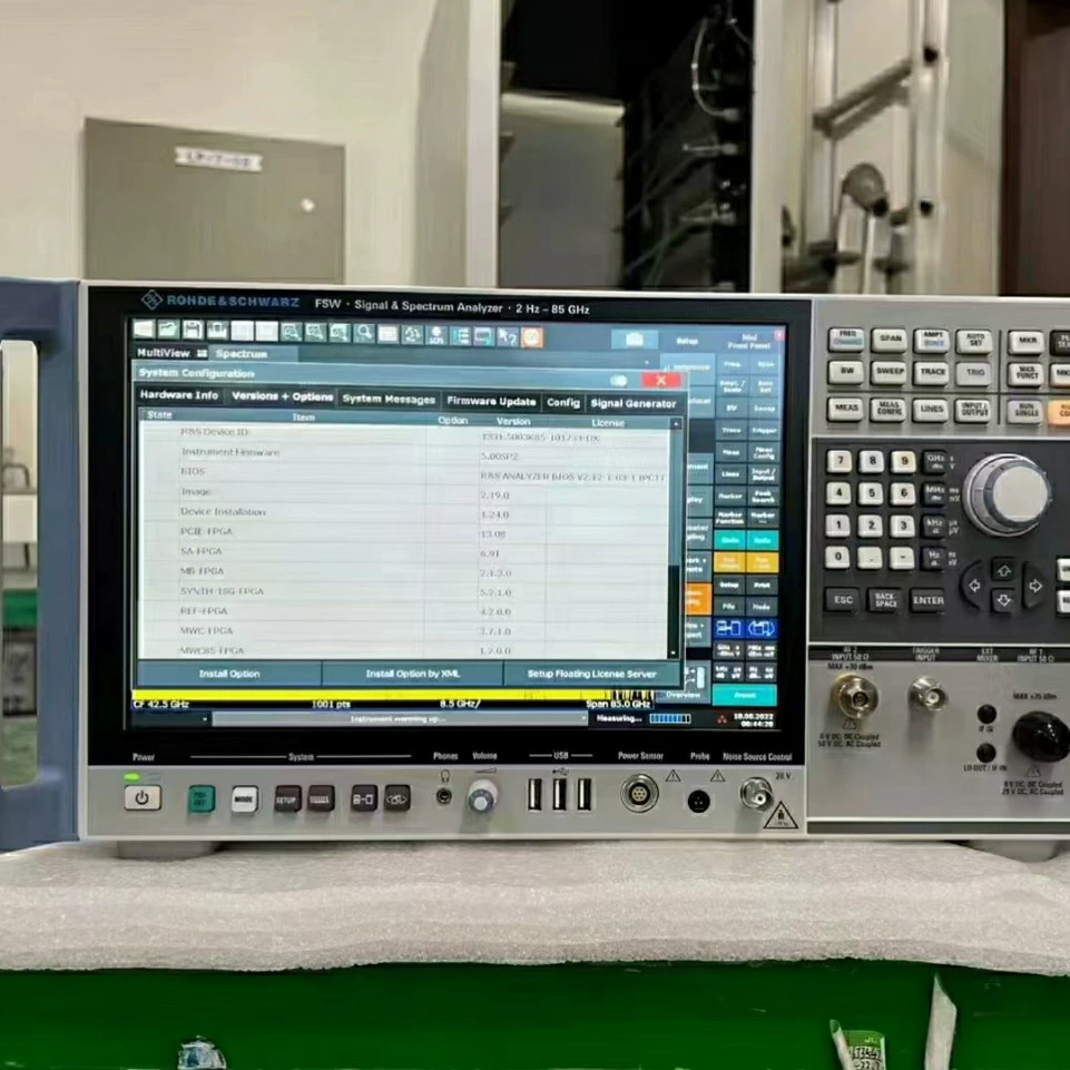 Rohde & Schwarz FSW8G 26 43 50 67 85G аренда и продажа спотовых частот с опциональными диапазонами