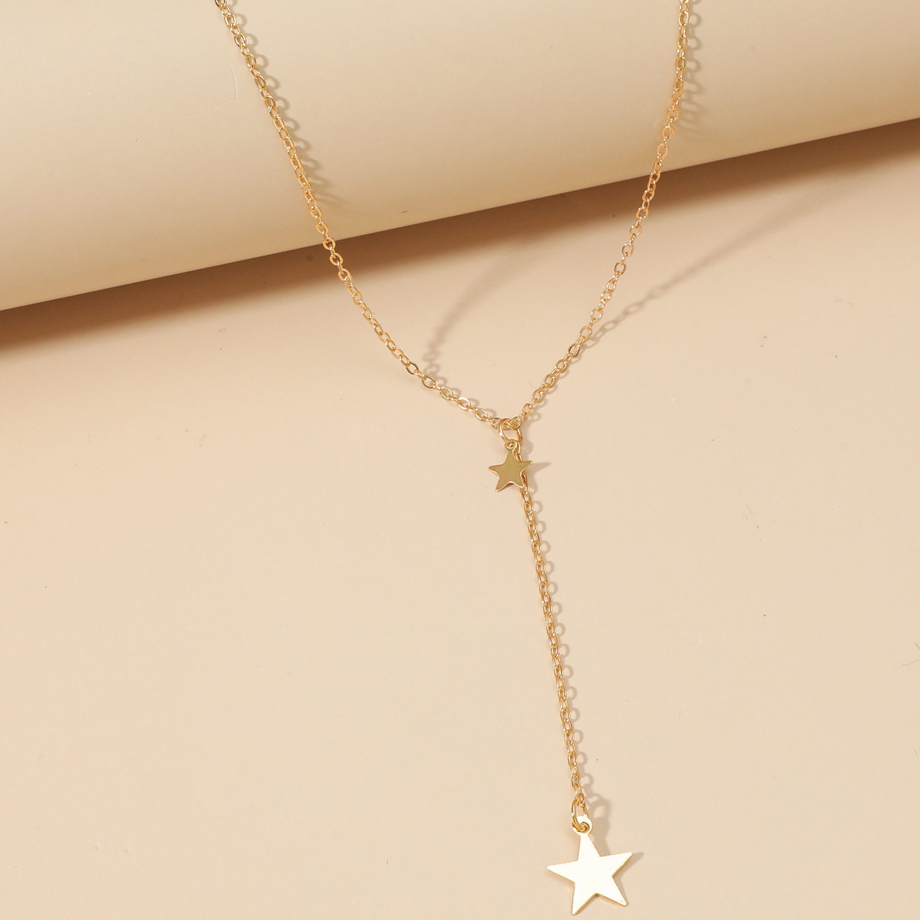Retro long brand chain for key bag with tassels