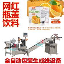 网红瓶盖固体饮料灌装封口包装设备灌装生产线