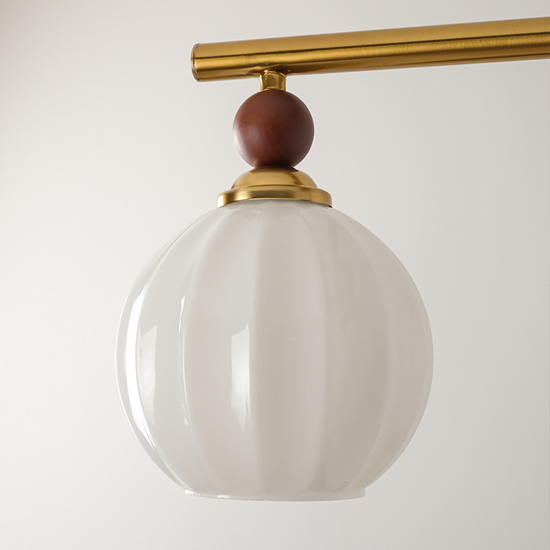 Lámpara de ventilador medieval, dormitorio principal de restaurante, lámpara de ventilador eléctrico, lámpara de ventilador de techo creativa retro francesa, lámpara de ventilador de techo de estudio americano