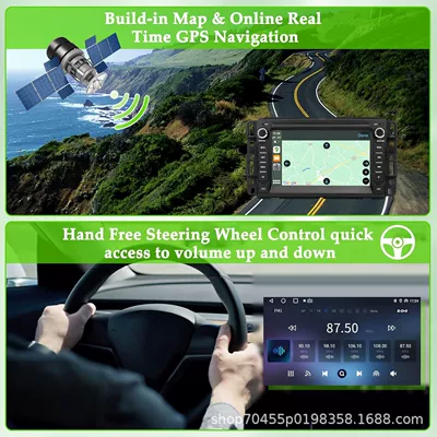 Control Large Screen Car – DVD Navigation