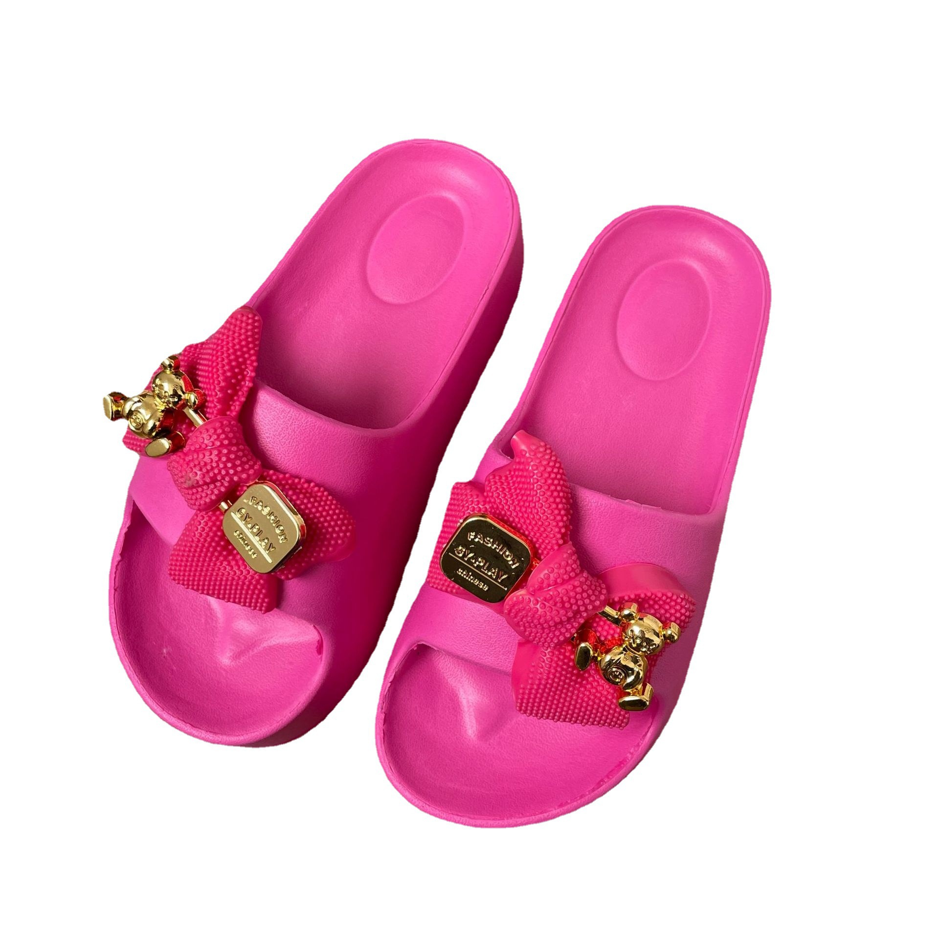 Damesslippers Strandleer Rubber Antislip steunzoolmuiltjes_voghion.com