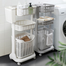 小国塑料厂家批发北欧风多用置物架2610多层收纳架浴室厨房储物架