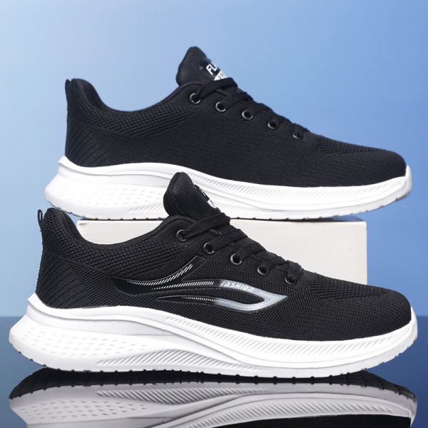 Lightweight demi-season casual breathable running sneakers for men…