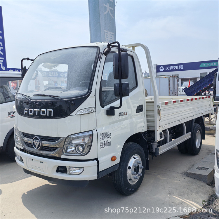 Export of Used Foton 5-Ton Small Trucks to Africa, Euro 3 Howo Cargo Transport Trucks