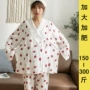 蕾丝长袖薄款孕妇月子服